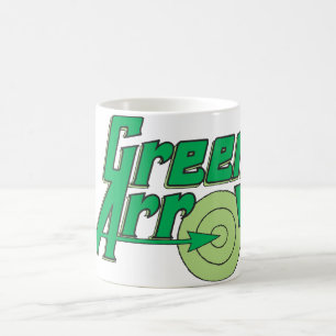 Green Arrow-Logo Kaffeetasse