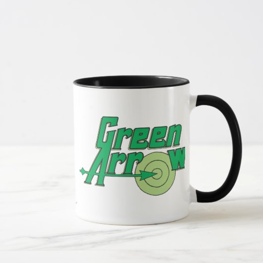 Green Arrow-Logo Tasse (Rechts)