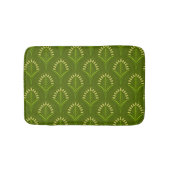 Green Art Deco Badematte (Vorderseite)