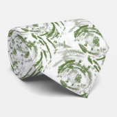 Green Art Krawatte (Gerollt)