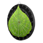 Green Aspen Leaf #11 Dartscheibe (Vorderseite rechts)