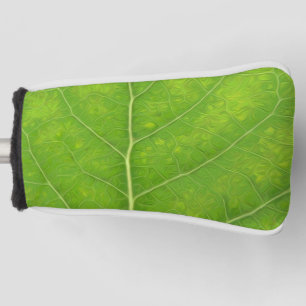 Green Aspen Leaf #11 Golf Headcover