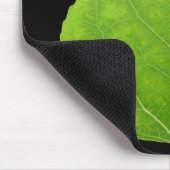 Green Aspen Leaf #11 Mousepad (Ecke)