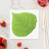 Green Aspen Leaf #11 Serviette (Beispiel)