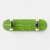 Green Aspen Leaf #11 Skateboard (Horizontal)