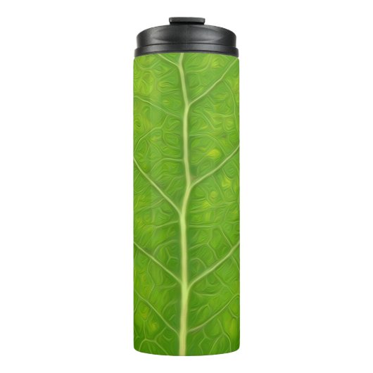 Green Aspen Leaf #11 Thermosbecher (Vorderseite)