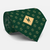 Green Attorney Scales of Justice Krawatte (Gerollt)