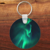 Green Aurora Northern Lights Schlüsselanhänger (Vorderseite)