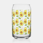 Green Avocado Cat Dosenglas (Rückseite)