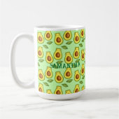 Green Avocado Cat Kaffeetasse (Links)