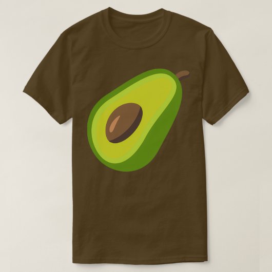 Green Avocado Geschenk für Avocado-Liebhaber T-Shirt (Design vorne)