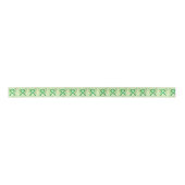 Green Awareness Ribbon Angel Ribbon Satinband (Vorderseite)