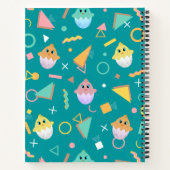 Green Baby Chick Notizblock (Rückseite)