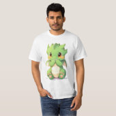 Green Baby Dragon T-Shirt (Vorne ganz)