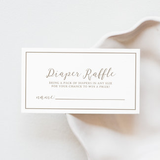 Green Baby Dusche Windelwanne Umschließkarte Begleitkarte