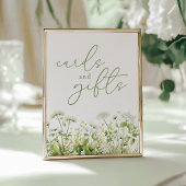 Green Baby in Bloom Wildblume Karten und Geschenke Poster