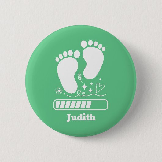 Green Baby Loading Button (Vorderseite)