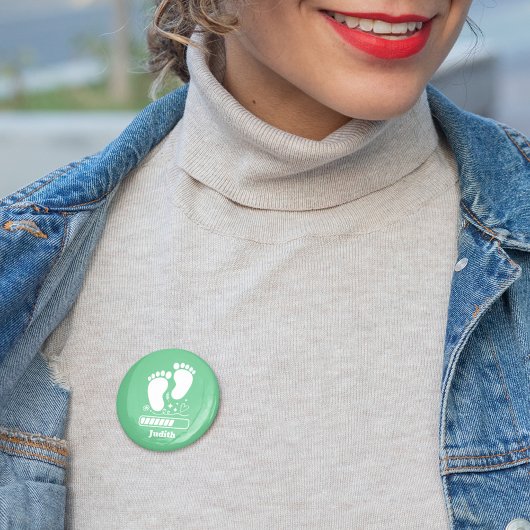 Green Baby Loading Button