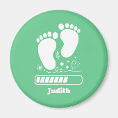 Green Baby Loading Magnet (Vorne)