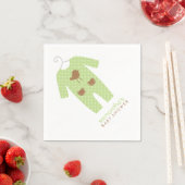 Green Baby Outfit Babydusche Serviette (Beispiel)