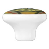 Green Baby Turtle Drawer Door Cabinet Knob Kinder Keramikknauf (Seitenansicht)