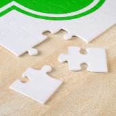 GREEN BAHT SIGN ฿ thailändischer ฿ Puzzle (Seite)