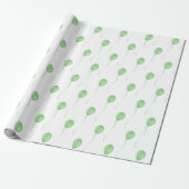 Green balloon Gift Wrapping Paper - Cadeaupapier Geschenkpapier (Ungerollt)