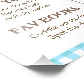 Green Balloons Traktor Geburtstag Milestone Poster (Ecke)