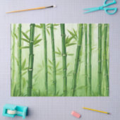 Green Bamboo Jeden Anlaß Seidenpapier (Basteln)