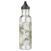 Green Bamboo Mindfulness Yoga Edelstahlflasche (Rechts)