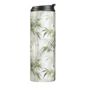 Green Bamboo Mindfulness Yoga Thermosbecher (Nach links gedreht)