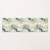 Green Bamboo Mindfulness   Yogamatte (Rückseite (Horizontal))