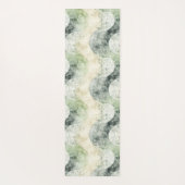 Green Bamboo Mindfulness   Yogamatte (Rückseite)