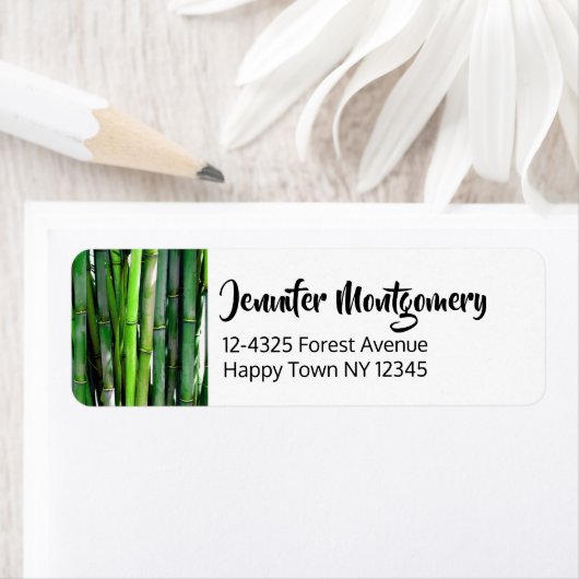 Green Bamboo Stalks Naturfotografie (Insitu)