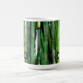 Green Bamboo Stalks Naturfotografie Kaffeetasse (Mittel)