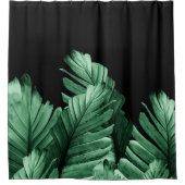 Green Banana Blätter Dream #2 Duschvorhang (Vorderseite)