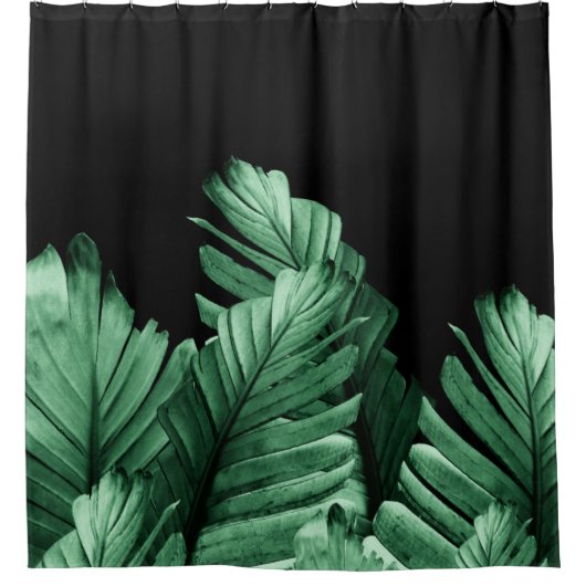 Green Banana Blätter Dream #2 Duschvorhang (Vorderseite)