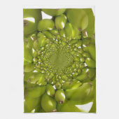 Green Banana Kaleidoskop Art Print/Graphic Handtuch (Vertikal)