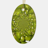 Green Banana Kaleidoskop Art Print/Graphic Keramikornament (Links)