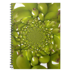 Green Banana Kaleidoskop Art Print/Graphic Notizblock