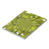 Green Banana Kaleidoskop Art Print/Graphic Notizblock (Rotiert)