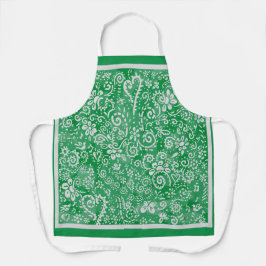 Green Bandana All-over-Print-Schürze Schürze