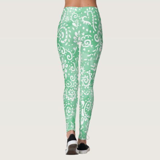 Green Bandana Leggings (Rückseite)
