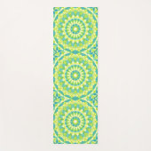 Green Base Mandala Yogamatte (Vorderseite)