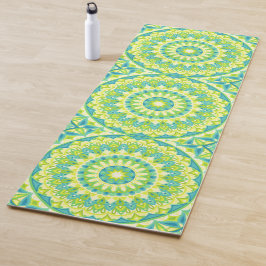 Green Base Mandala Yogamatte