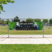 Green Baseball Softball Dugout Banner Sportteam (Insitu)