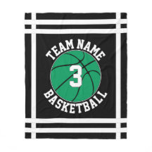 Green Basketball Team Name & Spielnummer Sport