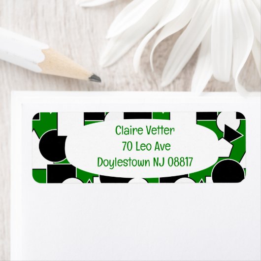 Green Bauhaus Collage (Insitu)