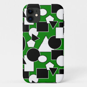 Green Bauhaus Collage Case-Mate iPhone Hülle