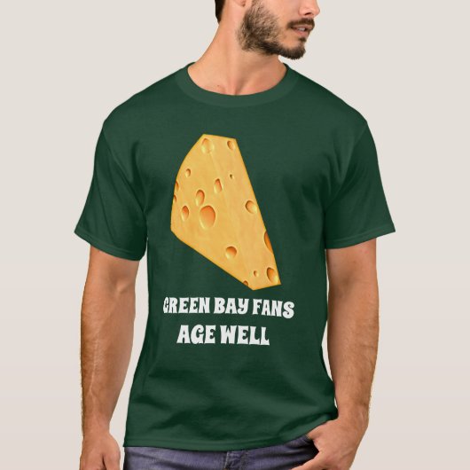 Green Bay Fans alt gut, Käse Männer oder Unisex TD T-Shirt (Vorderseite)
